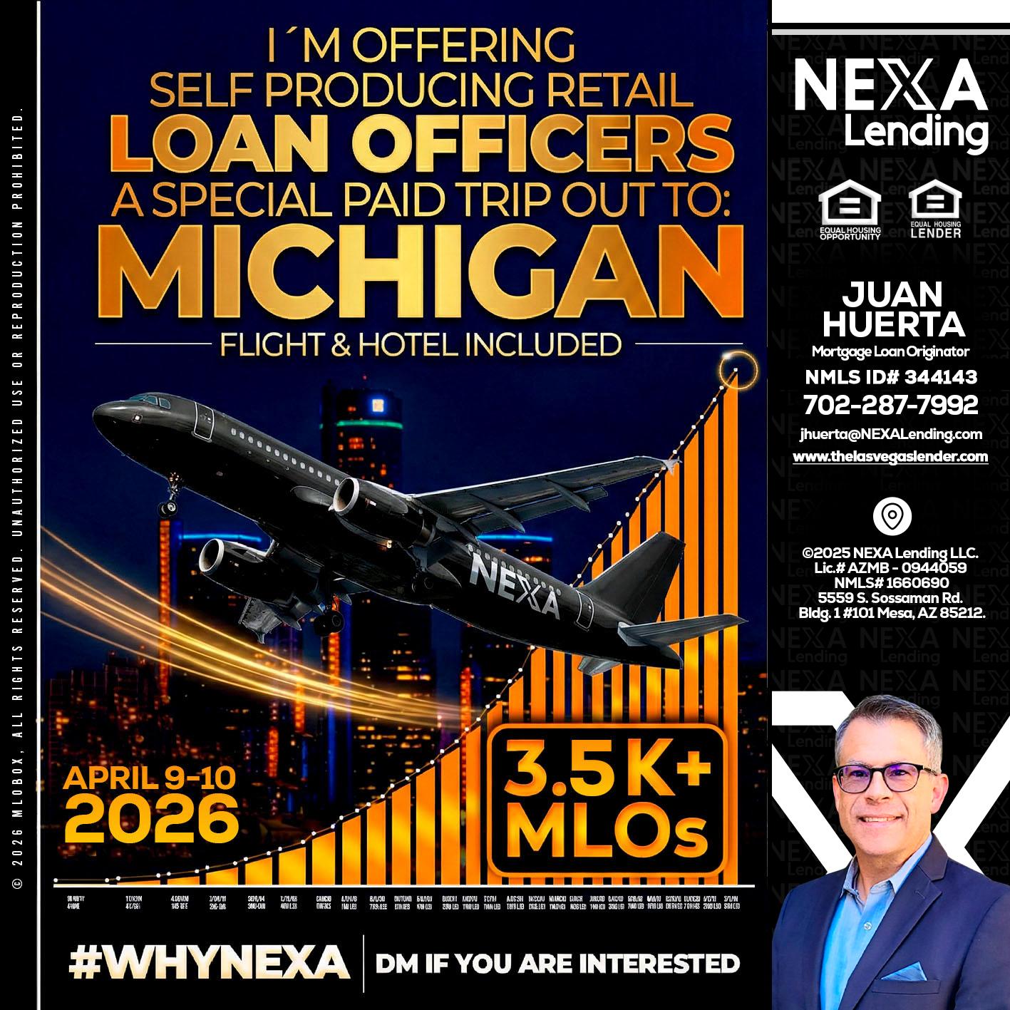 3.5K - Juan Huerta -Mortgage Loan Originator