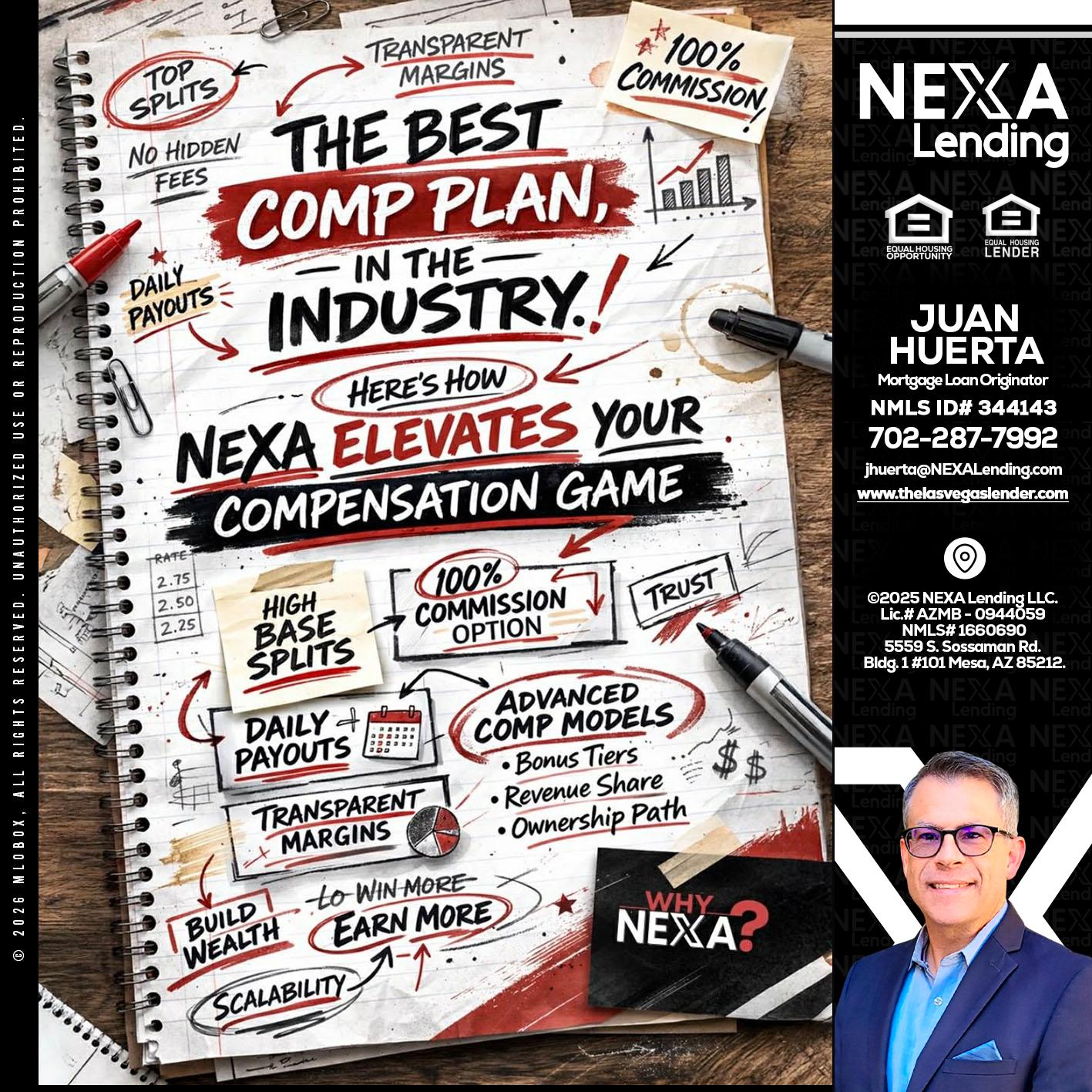 THE BEST COMP - Juan Huerta -Mortgage Loan Originator