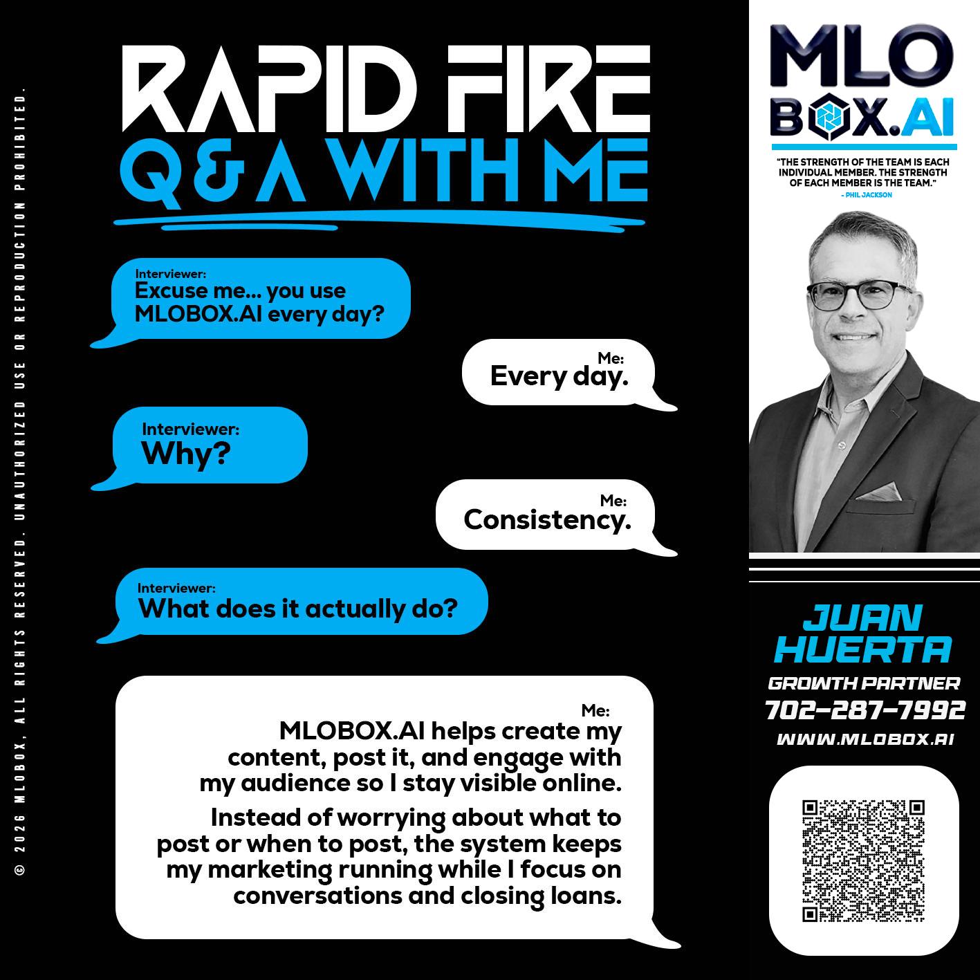 RAPID Q&A - Juan Huerta -Mortgage Loan Originator