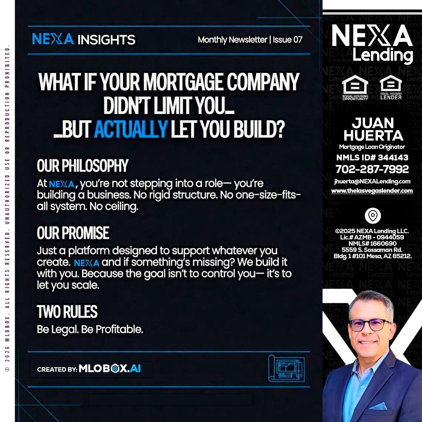 NEXA INSIGHTS - Juan Huerta -Mortgage Loan Originator
